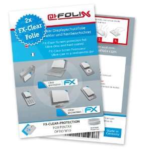 atFoliX FX Clear Invisible screen protector for Pentax Optio W10 