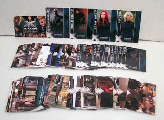 Men the Last Stand Movie Trading Card Set 72 Cards  