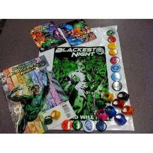  Green Lantern Blackest Night Mega Collectors Set 