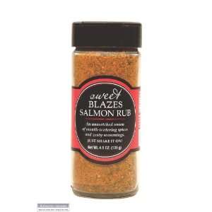 Sweet Blazes Salmon Rubthe Perfect Complement to Salmon, Shrimp 
