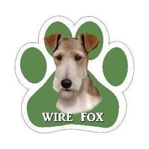  Wire Fox Car Magnet Green