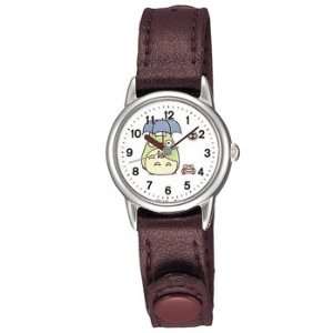  Totoro x Seiko Thin Band Watch (Brown) Toys & Games
