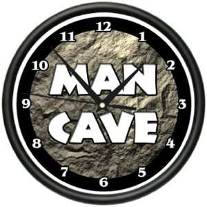  MAN CAVE Clock sports man cave sign game room gift