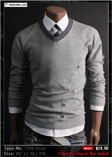 Doublju1 Mens Casual Best Knit Sweaters Collection  