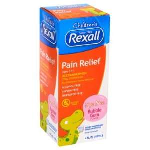    Childrens Rexall Pain Relief   Bubble Gum