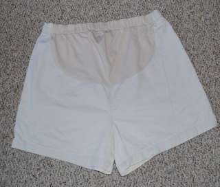 In Due Time Maternity Clothes Shorts Tan Khaki Size 14  