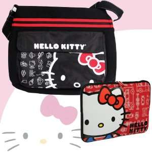  Hello Kitty Multi Purpose Canvas 14 Messenger Bag #20909 