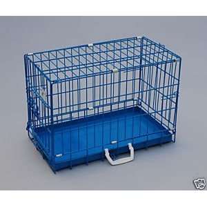  BLUE   Medium 24   Fashion Colored Wire Crates Pet 