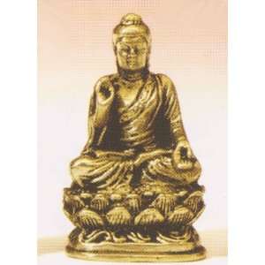  Blessing Buddha Sitting 2.5   Brass Blend Statue From 