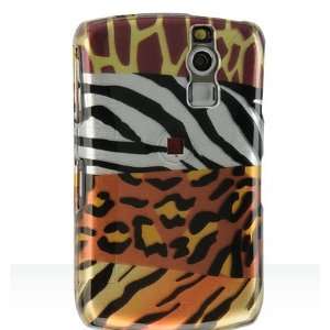  Black Zebra Giraffe Leopard Mix Animal Pattern Snap on 