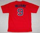   collection boston red sox ted williams 9 throwback player jersey
