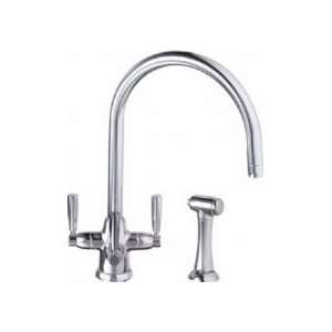   Handle Faucet W/ Side Spray TFN 480 Satin Nickel