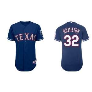  Kids Texas Rangers 32# Josh Hamilton Blue 2011 MLB 