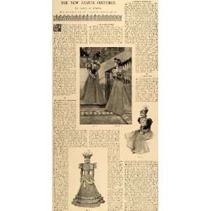 Article Easter Dresses Victorian Fashion Isabel Mallon Silk Costume E 