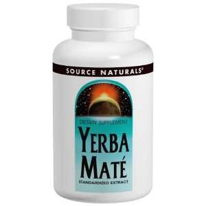  SOURCE NATURALS Yerba Maté Standardized Ext 600mg 90 TAB 