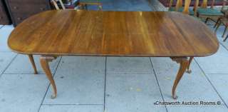 Solid Cherry Extra Large Country Gateleg Drop Leaf Dining Room Table 