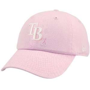  New Era Tampa Bay Rays Ladies Pink Ribbon Adjustable Hat 