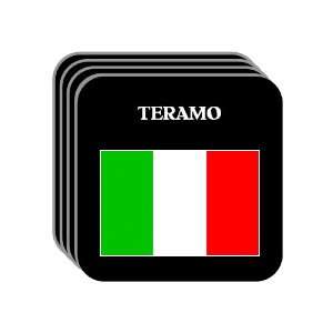  Italy   TERAMO Set of 4 Mini Mousepad Coasters 