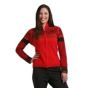   2010 Womens Mia Sweater (Cassis Red) L (14/16)Cass Sports
