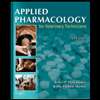 applied pharmacology for veterinary technicians 4th 09 boyce p 