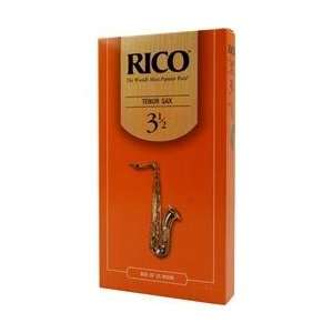  Rico Tenor Saxophone Reeds 3.5 25 Pack 