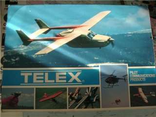 Aircraft Communications Headset D 950 Telex NOS  