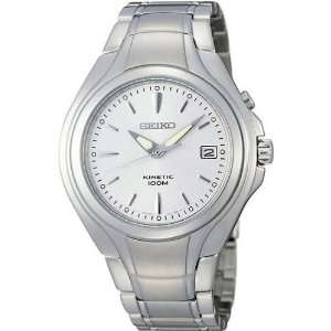  Seiko Kinetic Silver Dial SKA259 Watch