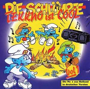 Die Schlumpfe Tekkno Ist Cool CD German Smurfs Holland Peyo Techno 