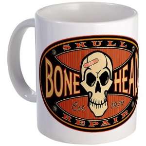 Bone Head Humor Mug by  