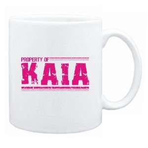  New  Property Of Kaia Retro  Mug Name