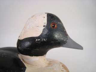 PAIR RARE 1965 Wildfowler Bufflehead Wood Duck Decoys HOLLOW CEDAR 