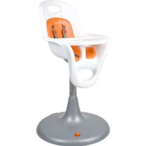  Flair Pedestal Highchair   Coconut / Orange by Boon Baby