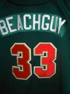   USED MEN XL EC #33 BEACHGUY BUFFALO BISONS BASEBALL JERSEY EXPRESS MLB