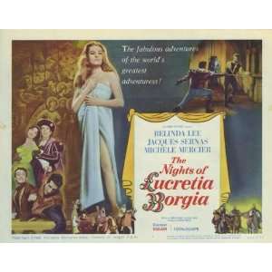  The Nights of Lucretia Borgia Movie Poster (11 x 14 Inches 