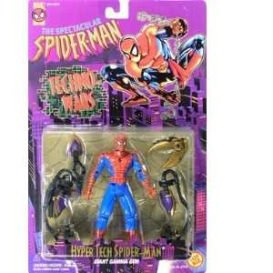    MAN TECHNO WARSHYPER TECH SPIDER MAN ACTION FIGURE Toys & Games