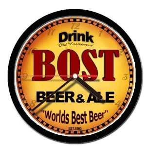  BOST beer and ale cerveza wall clock 