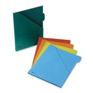 ColorLife Plus Letter Size Slash Jackets, 1/2 Expansion, Assorted, 5 