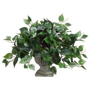  Faux 11Hx14Wx16L Philodendron in Urn Green (Pack of 6 