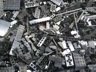 POUND LEGO BLACK LOT bulk pieces bricks plates lb  