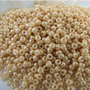  Miyuki Rocaille seed beads 11/0 Lt caramel ceylon 10g 