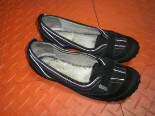 CLARKS PRIVO Mesa BLACK FLAT Womens Shoes 9.5 M  