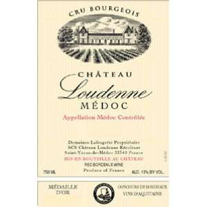   Chateau Loudenne Medoc Cru Bourgeois 750ml Grocery & Gourmet Food