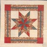 Blazing Star Quilt Piecing Pattern   1991  