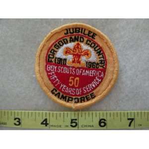   Camporee   50 Years Of Service   Boy Scouts Patch 