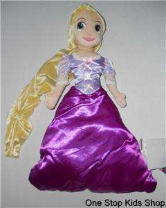 RAPUNZEL Disney Princess CUDDLE PILLOW Stuffed Animal Doll TANGLED 