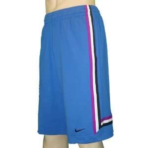  Nike Mens Basketball Warm Up Short Sweats Blue Sports 