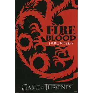  Game of Thrones   Targaryen Poster (24.00 x 36.00)