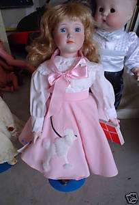 Marian Yu Porcelain Blonde School Girl Doll LOOK  