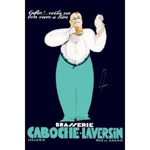  Brasserie Caboche Laversin   Poster (12x18)