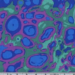  45 Wide Brandon Mably Spring Splash Blue Fabric By The 